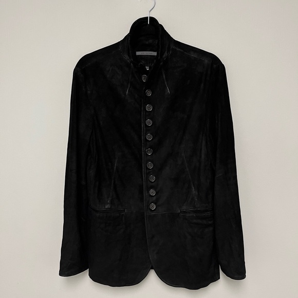 John Varvatos Goat suede Woodward multibutton Size EU 46